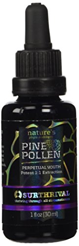 Surthrival: Pine Pollen Gold Liquid, 1 oz