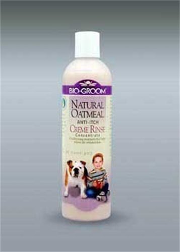 Bio-Groom Natural Oatmeal Anti-Itch Pet Creme Rinse, 12-Ounce