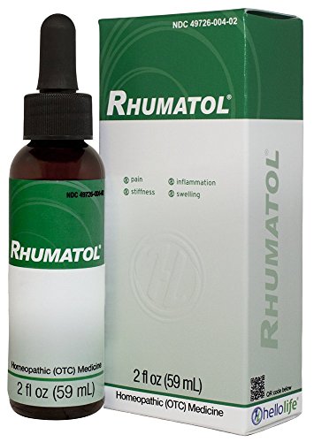 HelloLife Rhumatol - Natural Relief of Joint Pain Symptoms such as Inflammation, Stiffness, Swelling, Weakness and Troubled Mobility