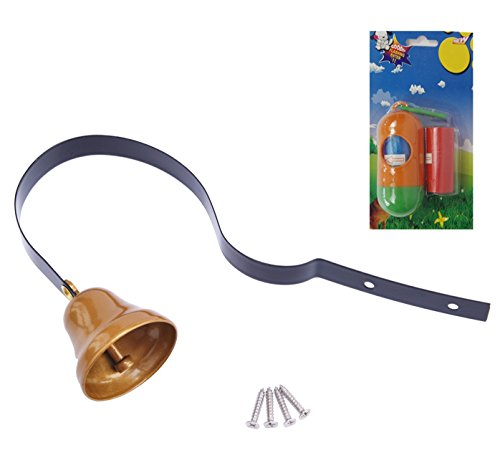 BINGPET Dog Tinkle Bell Pet Doorbell Hanging Brass for Housebreaking / Housetraining / Potty Training