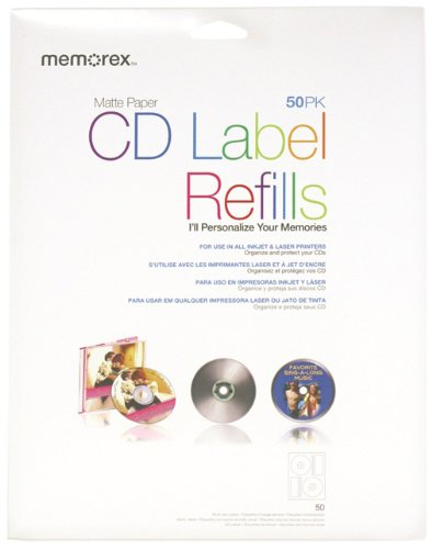 CD/DVD Labels 50 White