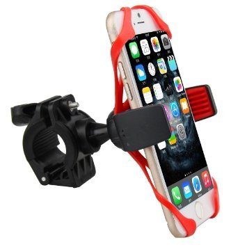 Oenbopo Motorcycle Bicycle MTB Bike Handlebar Mount Holder Universal For Cell Phone GPS, iPhone SE Iphone6 6S 6plus 5s 5c Samsung Galaxy Note5 4 3 S7 S6 S5 S4 HTC LG Phones