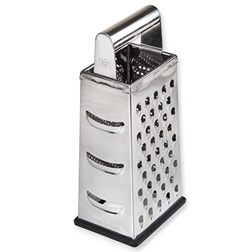 Box Grater Stainless Steel SUPER STRONG from The Asian Slice