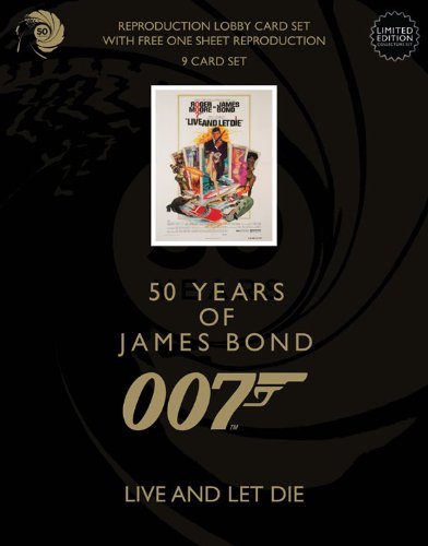 James Bond Live and Let Die Lobby Card Set