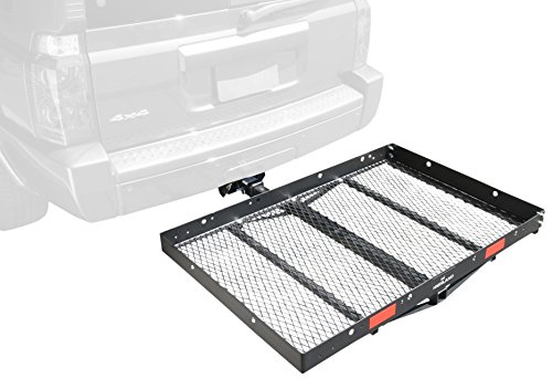 Pro-Series 1040100 Solo Black 48 x 32 Hitch Mounted Cargo Carrier