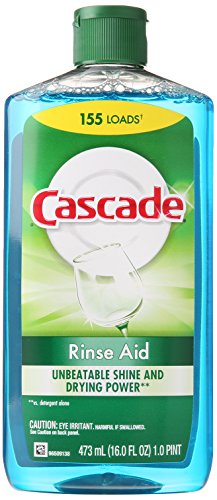 Cascade Rinse Aid, Dishwasher Rinse Agent, 16 Fl Oz