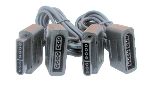 Global Game Gear GGG0034 SNES Extension Cables (2)