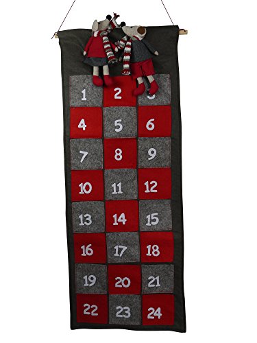 Advent calendar with pockets mouse to fill yourself by Khevga