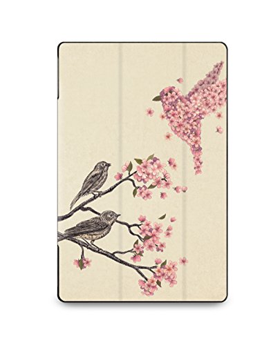 caseable Fire Cover (7 Tablet, 5th Generation - 2015 Release), Blossom Bird