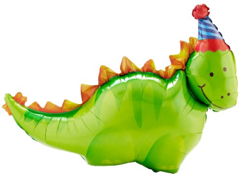 37in Dino Birthday Jumbo Balloon