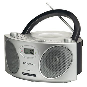 Emerson PD6810 Portable CD Boombox With AM/FM Radio