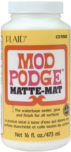 Mod Podge 16 oz Matte Finish Coat, Multi-Colour