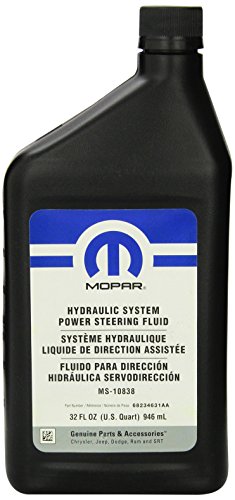 Genuine Mopar Fluid 5142893AA Hydraulic System Power Steering Fluid - 1 Quart