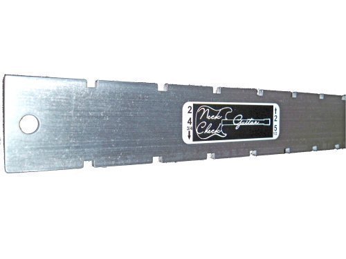 Guitar Neck Straight Edge (Notched) Luthiers Tool