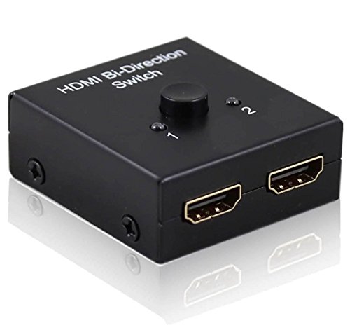 Signstek 2-Port 2x1/1x2 3D 1080P HDMI Bi-Directional Switch Manual Switcher Splitter