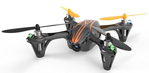 Hubsan X4 (H107C) 4 Channel 2.4GHz RC Quad Copter with Camera - Black/Orange, includes bonus battery (*double flying time*) + extra set of blades - 123Stores Exclussive