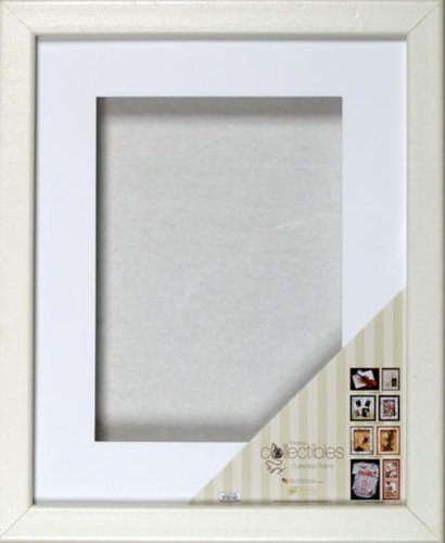 Timeless Frames Collectible Shadowbox Frame, Fits 16 by 20-Inch, White