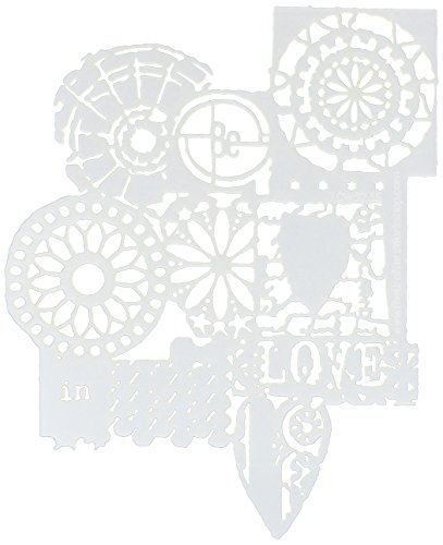 Crafters Workshop Plastic Template 6-inch x 6-inch Be In Love