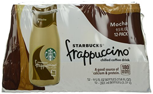 Starbucks Mocha Frappuccino, 9.5 oz, 12 ct