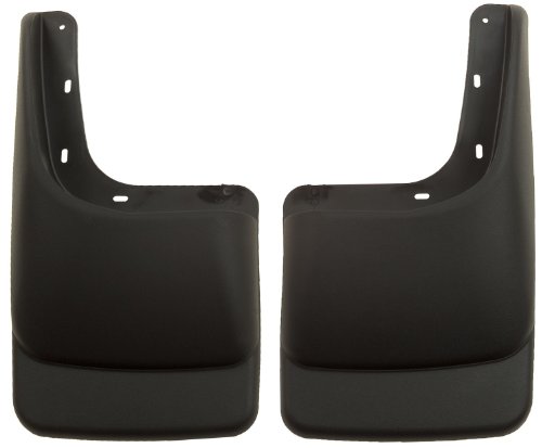 Husky Liners Custom Fit Rear Mudguard for Select Ford/Honda/Isuzu/Lincoln Models - Pack of 2 (Black)