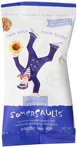Somersaults Single Serve Pacific Sea Salt, 6-Count Packages (Pack of 6)