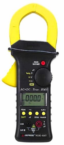Amprobe ACDC-620T Black and Yellow TRMS Clamp-On Multimeter