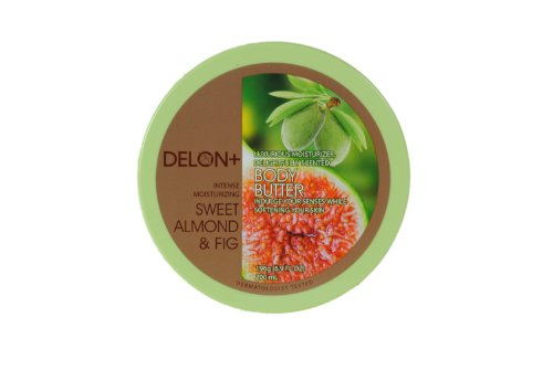 DELON Intense Moisturizing Sweet Almond & Fig Body Butter - 6.9 Oz