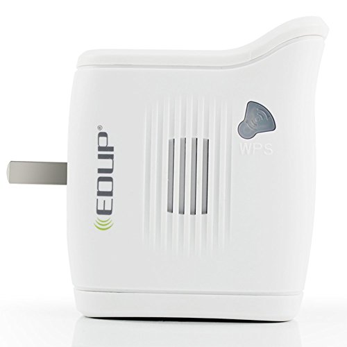 EDUP 300Mbps Wifi Repeater Wireless AP/Repeater Wifi Booster Wireless Signal Amplifier (White)