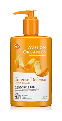 Avalon Organics Intense Defense Cleansing Gel, 8.5 Fluid Ounce(pack of 1)