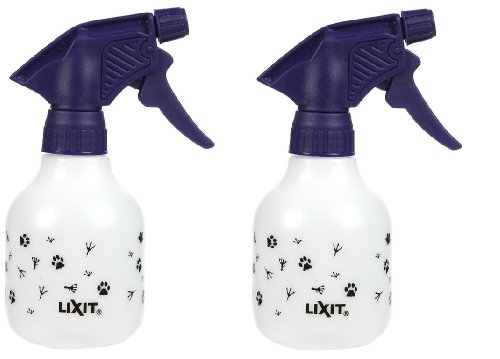 Lixit Multi-use Spray Bottle, 8-ounce 2 Pack (Colors May Vary)