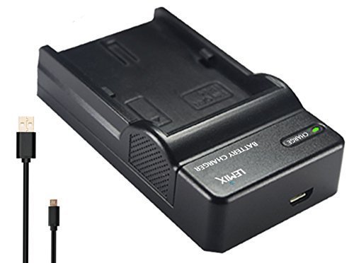 Lemix (BCM13E) Ultra Slim USB Charger for Panasonic DMW-BCM13E Battery for Listed Panasonic Lumix Series Models