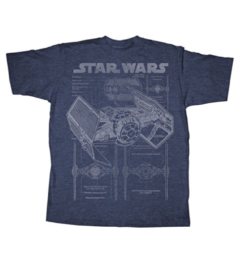 Star Wars Tie Fighter Mens T-Shirt (Medium)