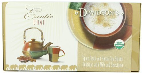 Davidson's Tea Single Serve Classic Chai, 100-Count Tea Bags