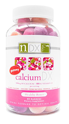 Natural Dynamix Calcium DX Gummy Vitamin D , 60 Count