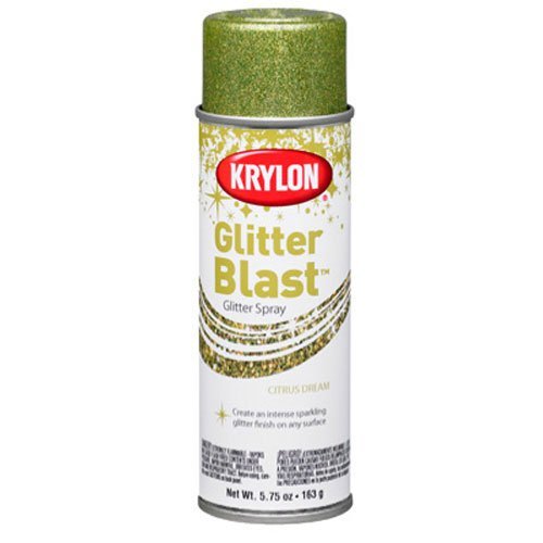 Krylon K03808 Glitter Blast, Citrus Dream