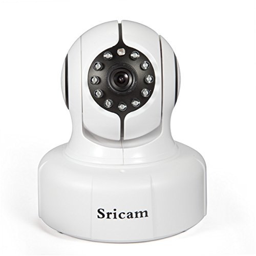 Sricam Ap011 H.264,1.0 Megapixel 720p (1280*720) Cartoon Robot Wifi Wireless Indoor Ip Camera P2p PNP Built-in Ir-cut Two-way Audio Alarm Function Support Smart Phone View and Remote Pan/tilt Rotate Support 32 G Tf Cards