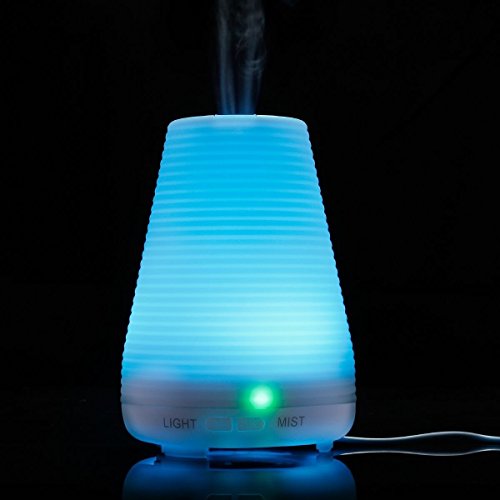 Aroma Essential Oil Diffuser,Aoonar® 3rd 100ml Essential Oil Diffusers Aroma Ultrasonic Cool Mist Humidifiers
