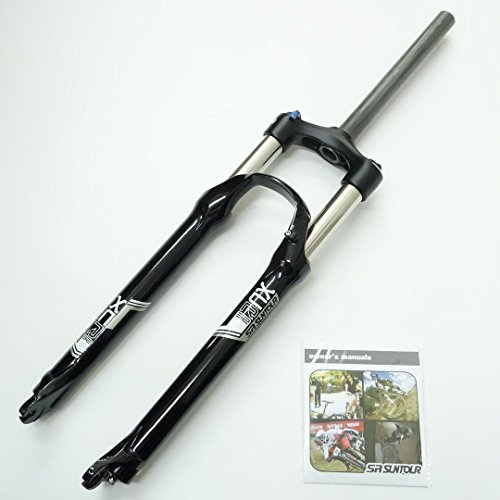 SR Suntour XCR Air Spring MTB Bike Fork (29, Black, 1 1/8, 100mm, Disc Brake, Manual Lockout, QR 9mm)