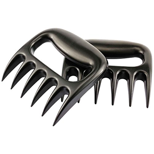 Belmalia Meat Claws / Forks for BBQ / Pulled Pork 1 Pair Black