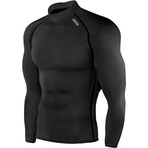 [DRSKIN] SABB01 Compression Tight Shirt Base layer Running Shirt men women (S)