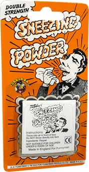 Sneezing Powder ~ Original Novelty Joke Gags & Trick | Stocking Filler
