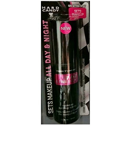 Hard Candy Sets Makeup All Day & Night Setting Spray, # 925, 2.2 Fl Oz