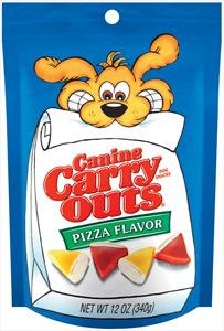 Canine Carry Outs Pizza Flavor, 12-Ounce (Pack of 10)