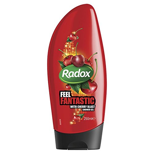 Radox Feel Fantastic Cherry Shower Gel with Cherry Blast, 250ml