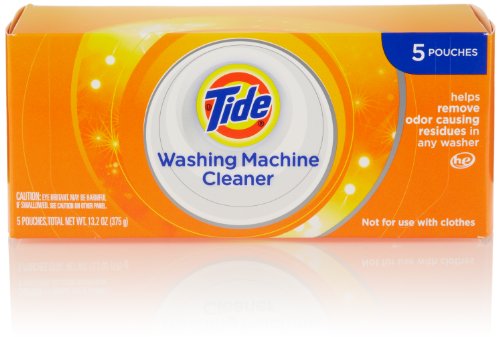 Tide Pods Washing Machine Cleaner, 5-Count- Packaging May Vary