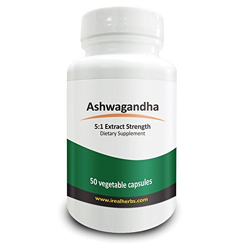 Ashwagandha Root Extract - 700mg X Ashwagandha Root Extract 5:1 Equal to 3,500 Mg Pure Ashwagandha Root - Adaptogen to Rejuvenate the Mind & Body - 700mg X 50 Vegan Capsules