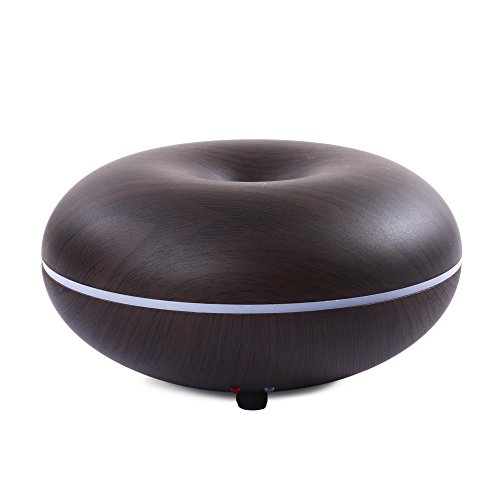 UINSTONE Essential Oil Diffuser Humidifier, Wood Grain Ultrasonic Diffuser Cool Mist Humidifier for Home, Yoga, Office, Spa, Bedroom, Baby Room