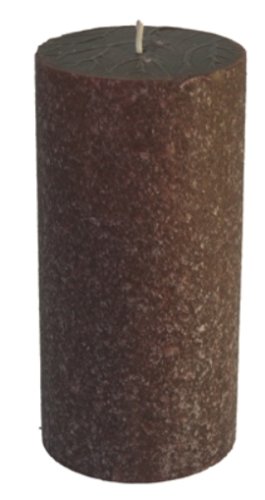 Root Scented Timberline Pillar Candle, 3-Inch by 6-Inch Tall, Chocolateness
