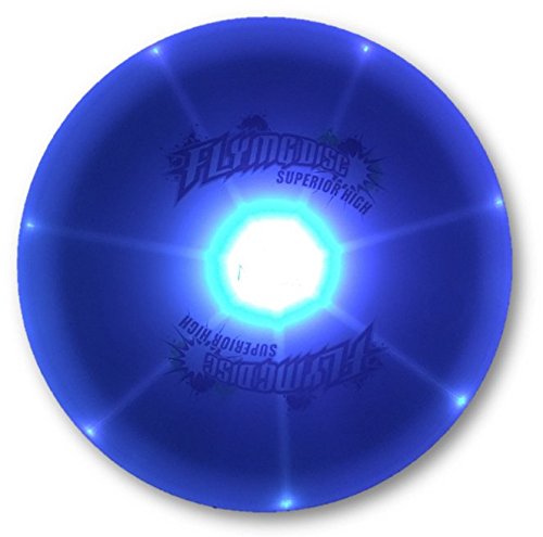 Ultra-bright LED Frisbee Multi Colored Fiber-optic Array Illuminating Ultimate Flying Disc Large