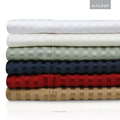MALOUF FINE LINENS® 300 Thread Count Cotton Blend Deep Pocket Sheets 4-Piece Bed Sheet Set